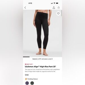 Lululemon Align Leggings